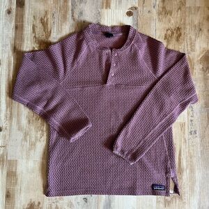 Patagonia Textured Mauve Sweater